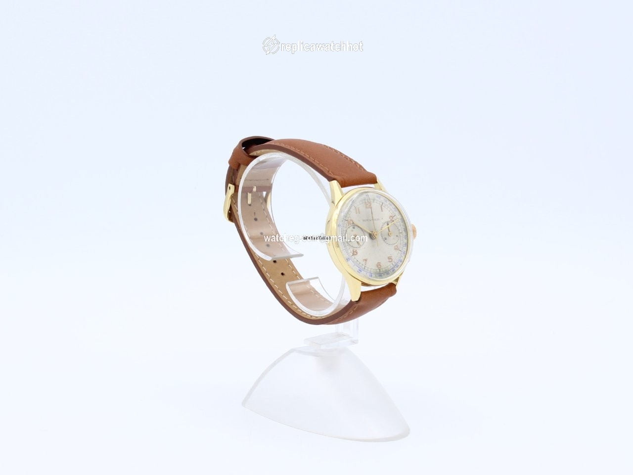 Baume & Mercier Mens watch Unisex Manual winding Yellow gold 3901 3