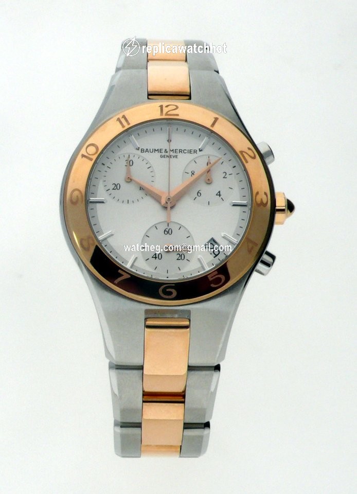 Baume & Mercier Linea Womens watch Quartz Gold Steel MOA10016 3