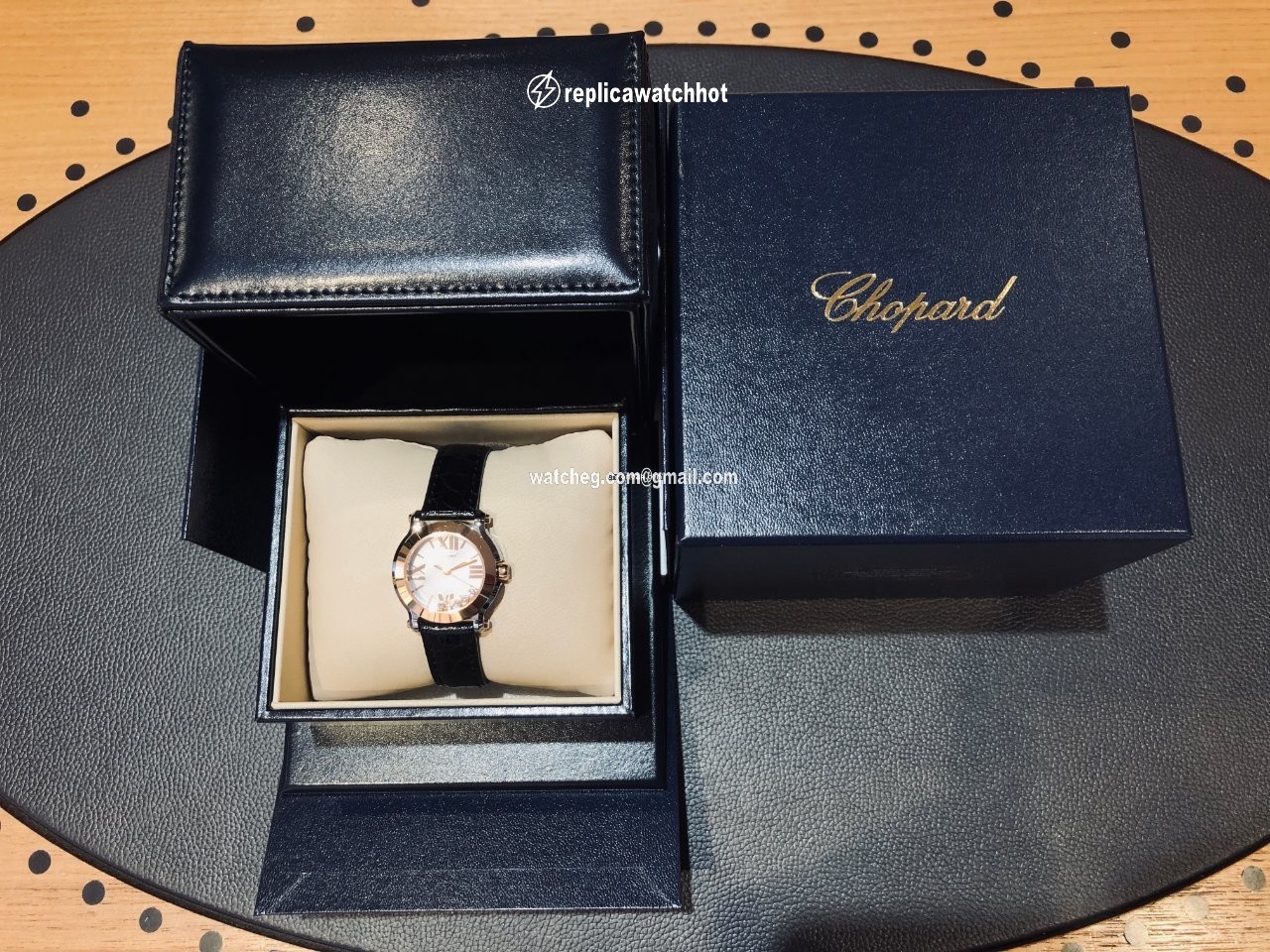 Chopard Happy Sport Womens watch Quartz Gold Steel 278509-6002 3