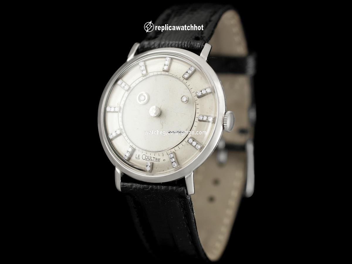 Jaeger-LeCoultre Mens watch Unisex Manual winding White gold 7119 3