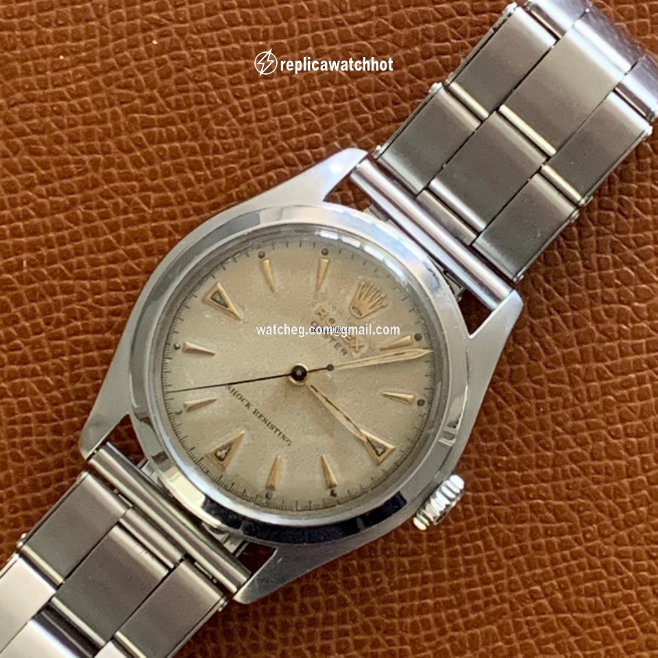 Rolex Oyster Precision Mens watch Unisex Steel Manual winding 6082 3