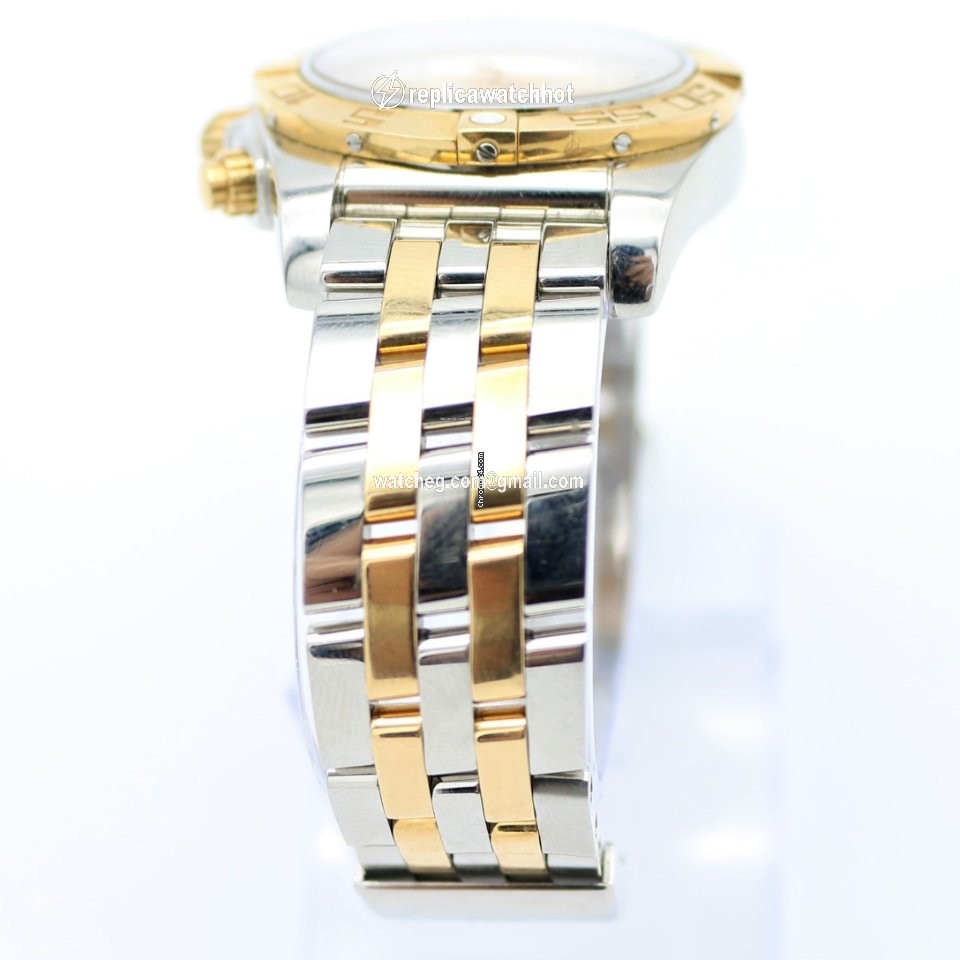 Breitling Chronomat 41 Mens watch Unisex Automatic Gold Steel CB014012 G713 378C 3