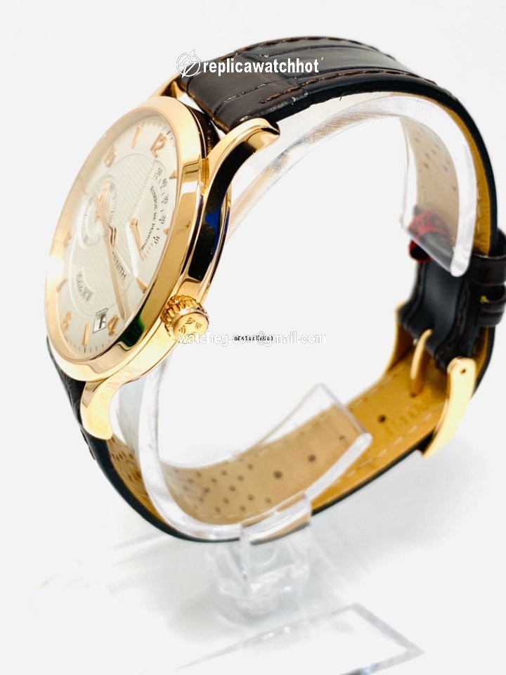 Zenith Elite Mens watch Unisex Manual winding Rose gold 17.1125.655 3
