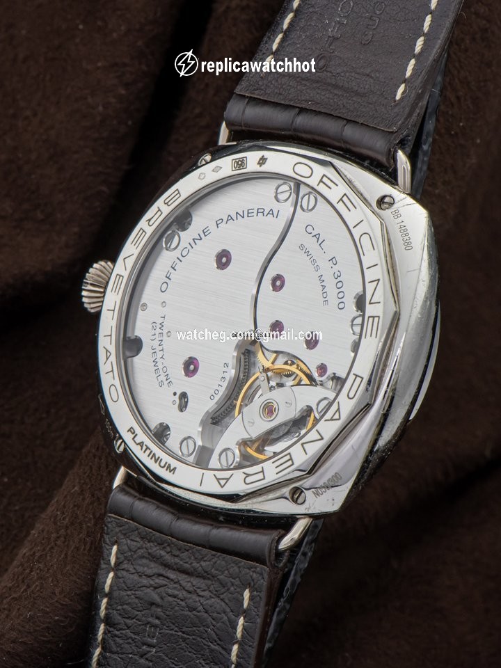 Panerai Special Editions Manual winding Platinum PAM00373 3