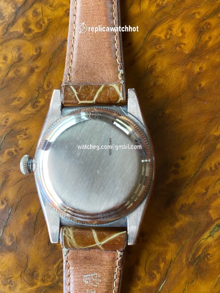 Rolex Bubble Back Mens watch Unisex Rose gold Automatic 3132 3