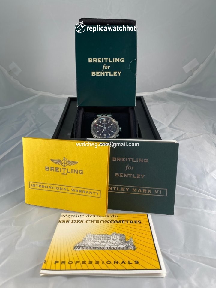 Breitling Bentley Mark VI Mens watch Unisex Automatic Steel P2636212 3