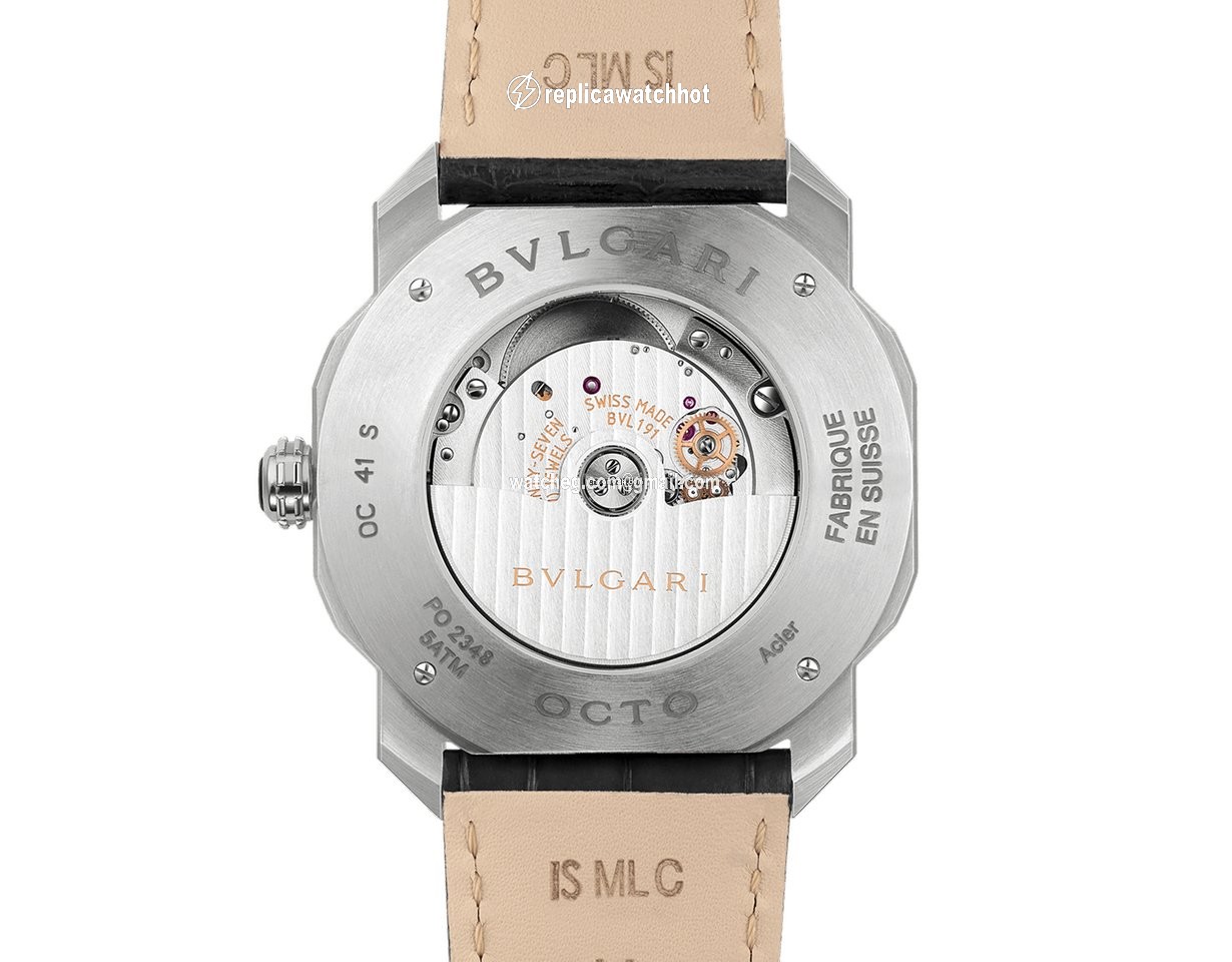 Bulgari Octo Mens watch Unisex Automatic Steel 102855 OC41C5SLD 3