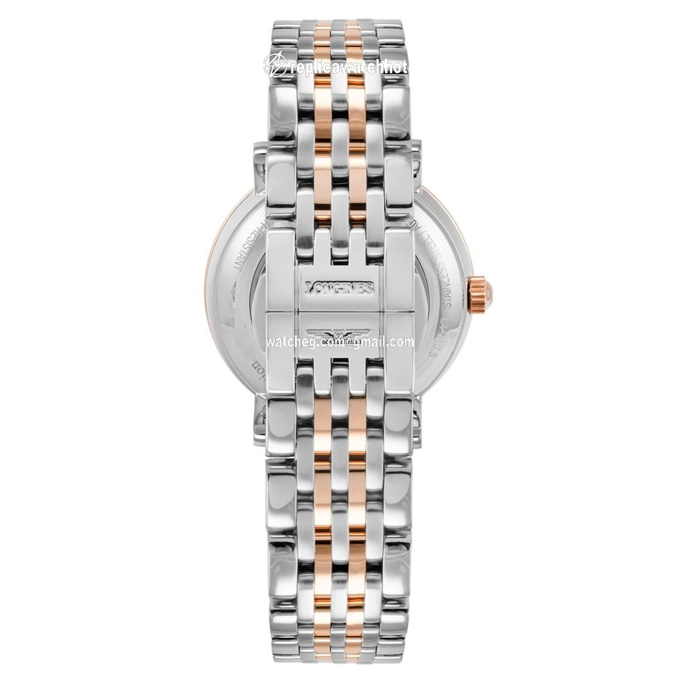 Longines Elegant Womens watch Automatic Gold Steel L4.310.5.88.7 3