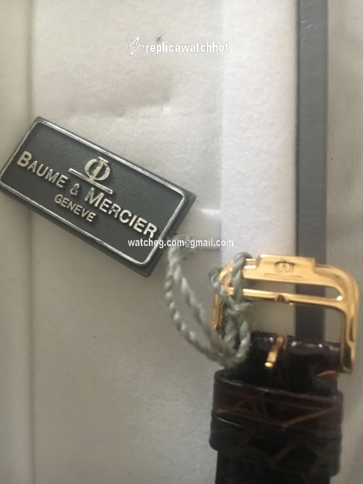 Baume & Mercier Mens watch Unisex Quartz Yellow gold 1824516 3