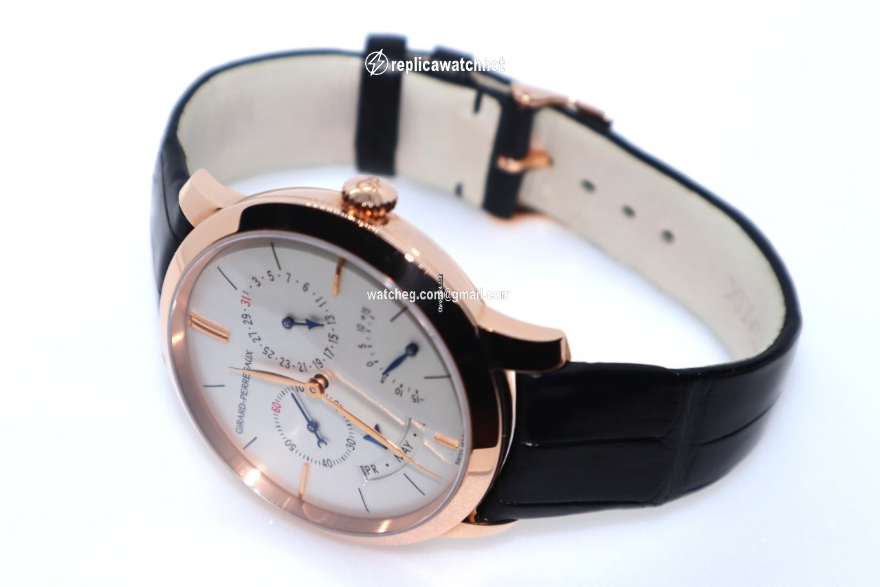 Girard Perregaux 1966 Mens watch Unisex Automatic Rose gold 49538-52-131-BK6A 3