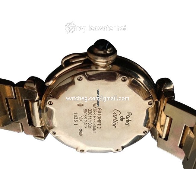 Cartier Pasha C Mens watch Unisex Automatic Yellow gold 1035 1 3