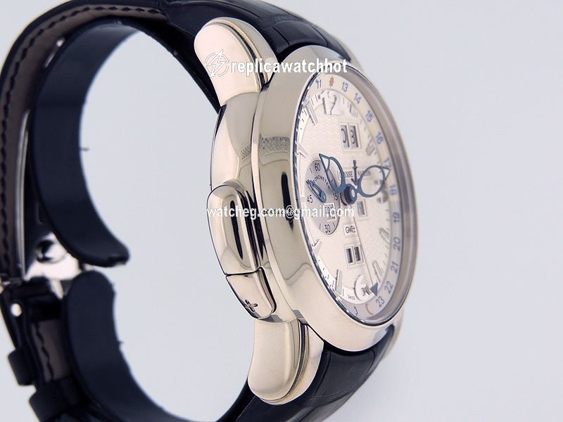 Ulysse Nardin GMT + - Perpetual Mens watch Unisex Automatic White gold 320-60 60 3