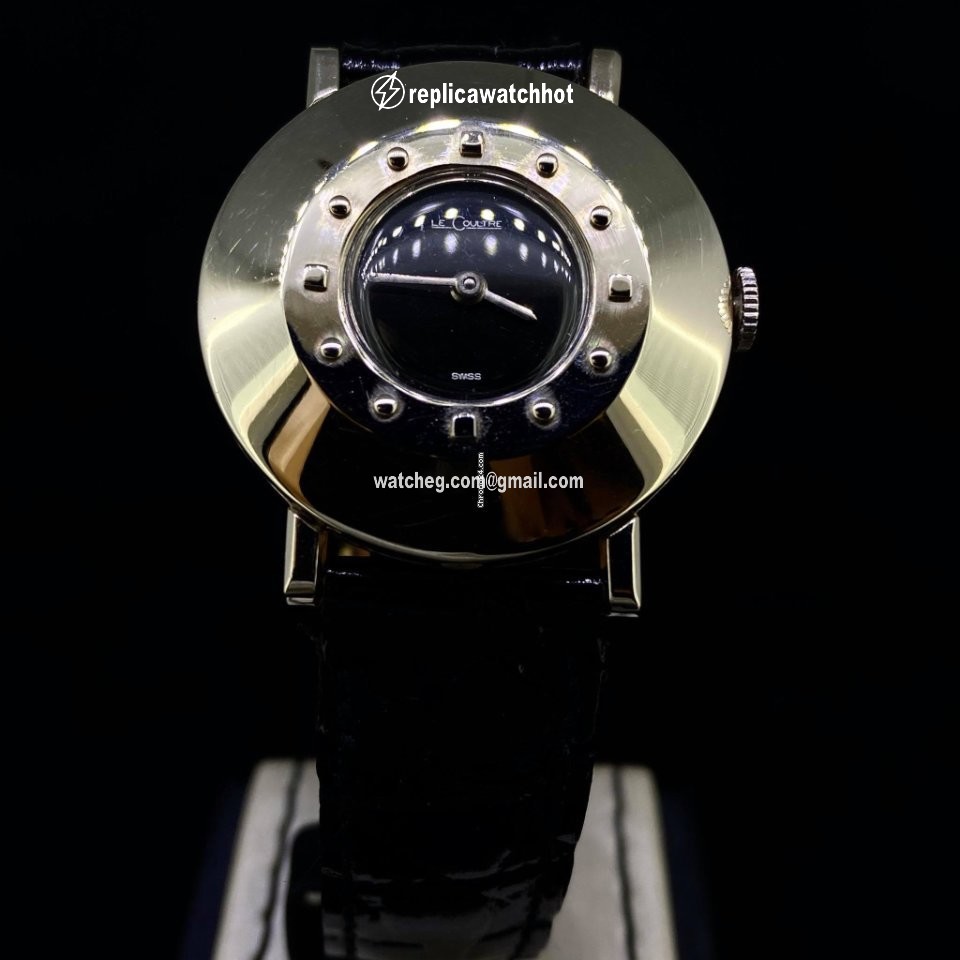Jaeger-LeCoultre Mens watch Unisex Manual winding White gold LeCoultre Manual Winding K480-CW Gold 14kt Year 1950 3