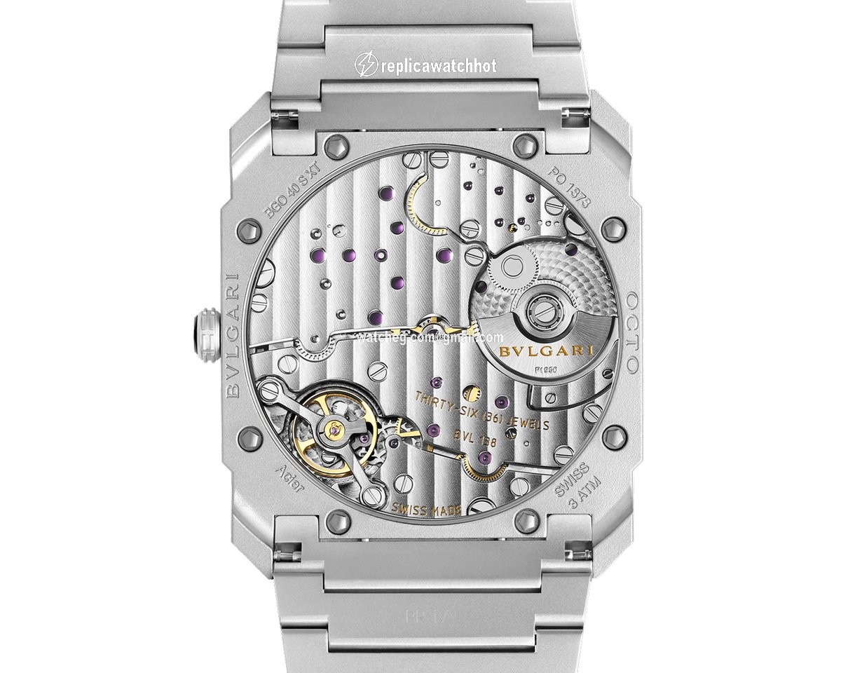 Bulgari Octo Mens watch Unisex Automatic Steel 103011 BGO40C14SSXTAUTO 3