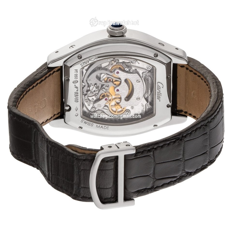 Cartier Tortue Mens watch Unisex Manual winding Platinum W1545751 3