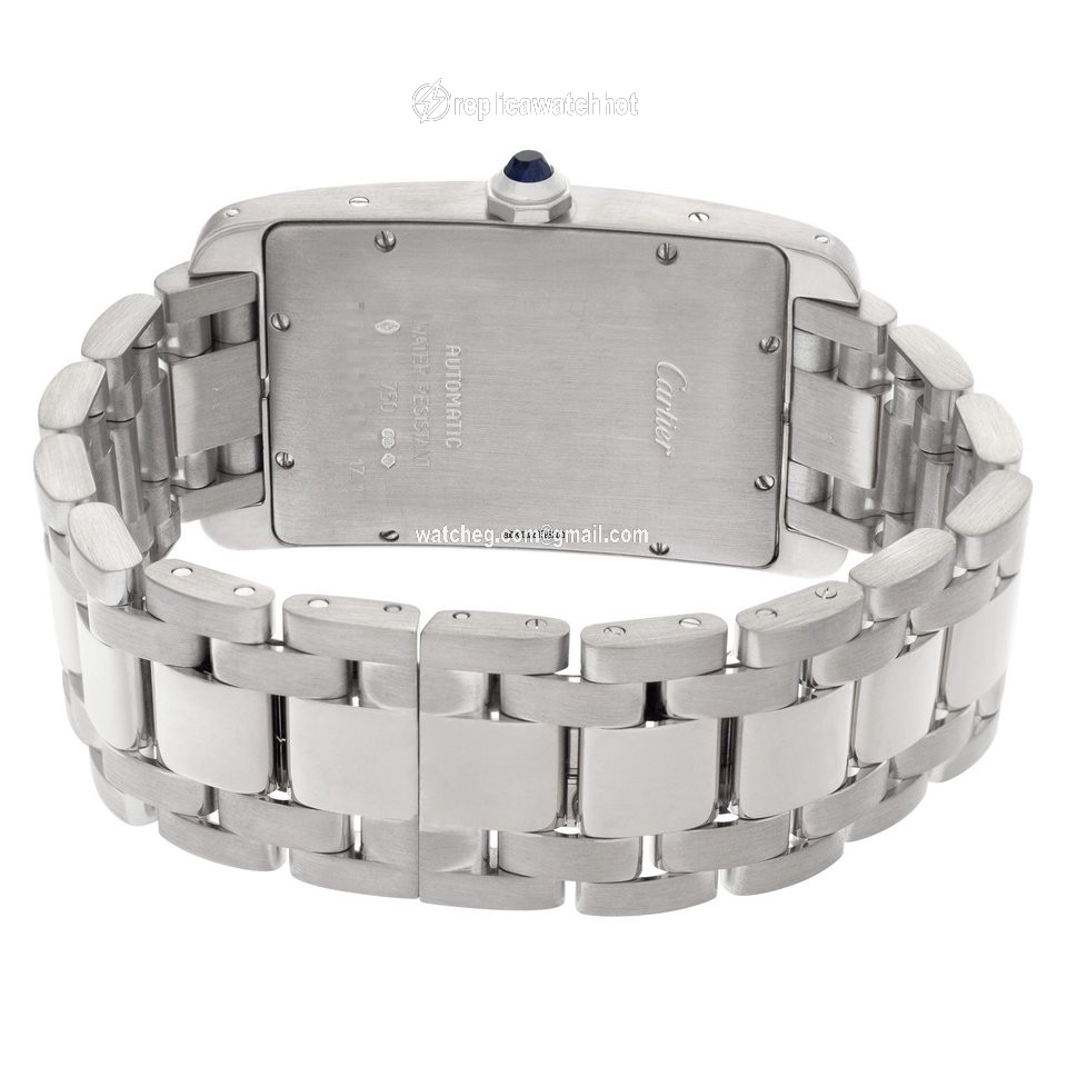 Cartier Tank Americaine Mens watch Unisex Automatic White gold W2605511 3
