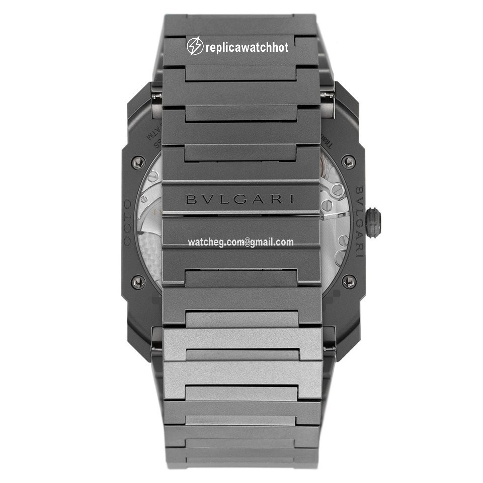 Bulgari Octo Mens watch Unisex Automatic Titanium 103137 BGO40PTTGXTAUTO 3