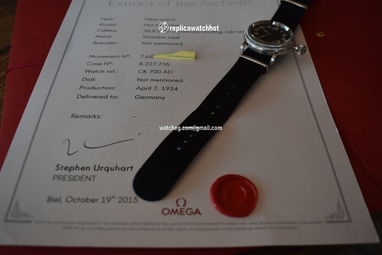 Omega Mens watch Unisex Manual winding Silver CK700 Caliber 35.1 S-T1 manual wind 3