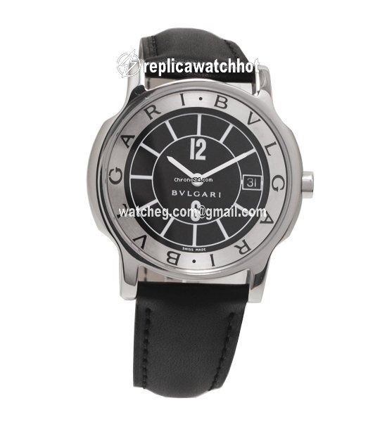Bulgari Solotempo Mens watch Unisex Quartz Steel ST 35 S 3
