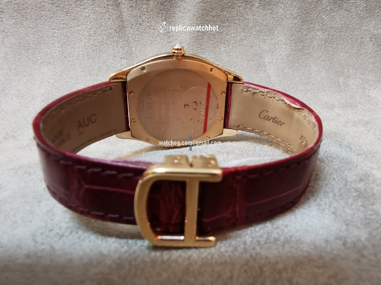 Cartier Tortue Manual winding Rose gold wa501008 3