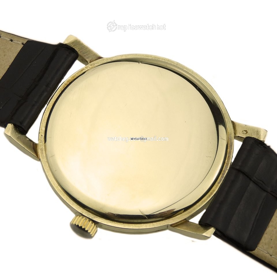 IWC Mens watch Unisex Manual winding Yellow gold 2400 3