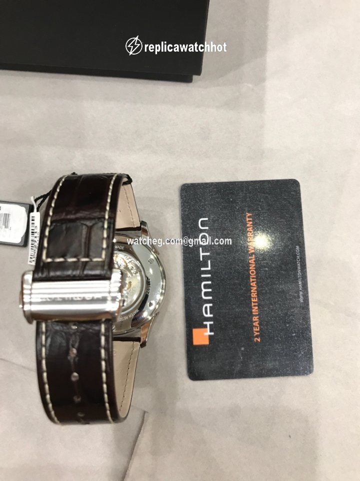 Hamilton Jazzmaster Viewmatic Mens watch Unisex Automatic Steel H42725551 3