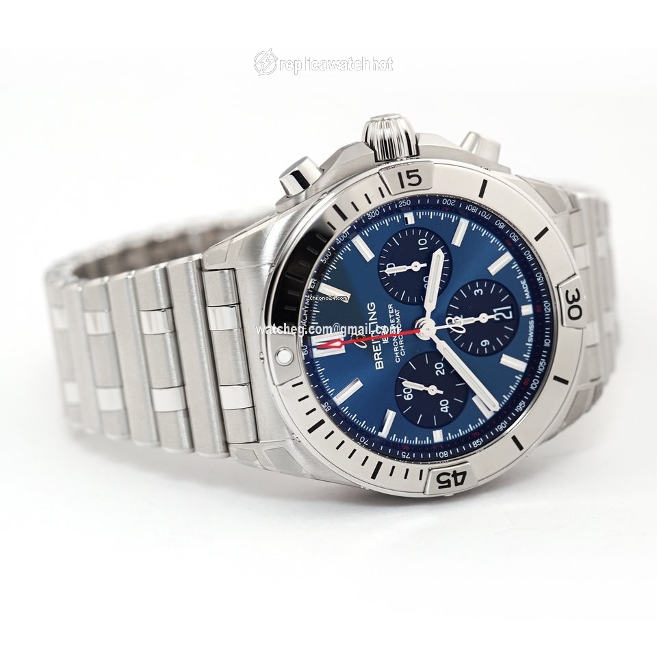 Breitling Chronomat Mens watch Unisex Automatic Steel AB0134101C1A1 3