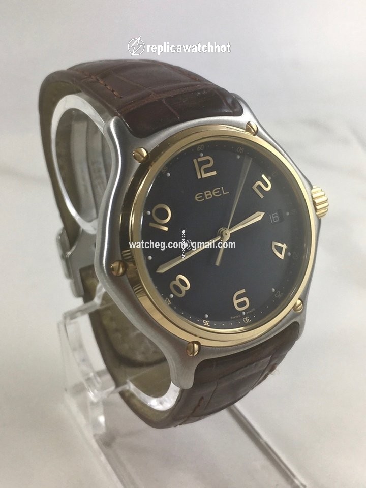 Ebel 1911 Mens watch Unisex Quartz Gold Steel 1187241 3