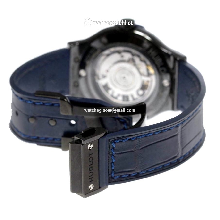Hublot Classic Fusion Blue Mens watch Unisex Automatic Ceramic 565.CM.7170.LR 3