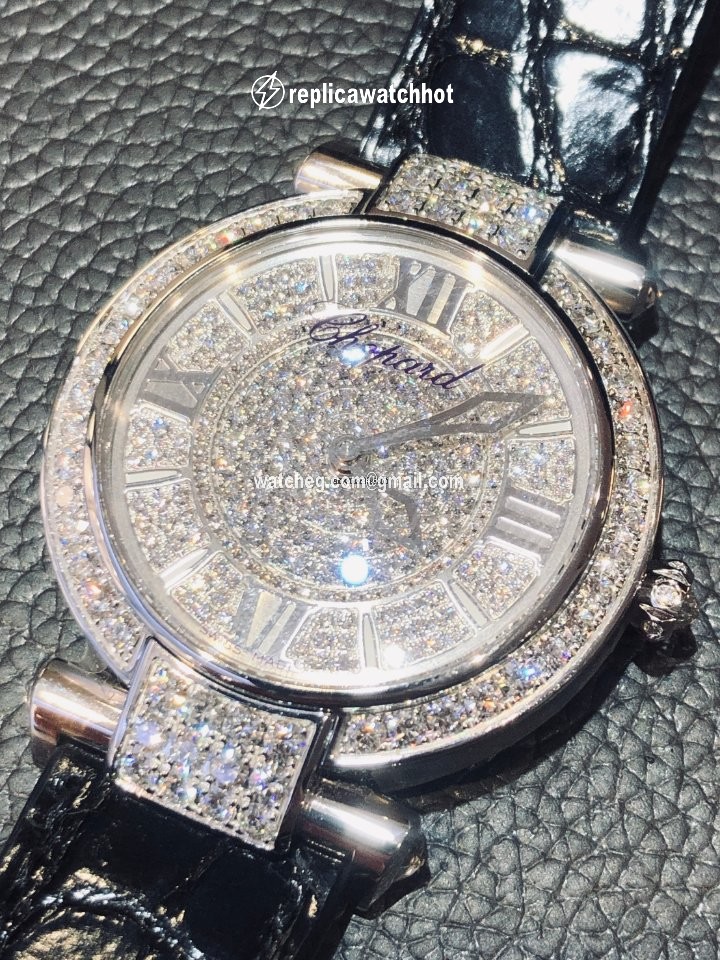 Chopard Imperiale Quartz White gold 384242-1001 3