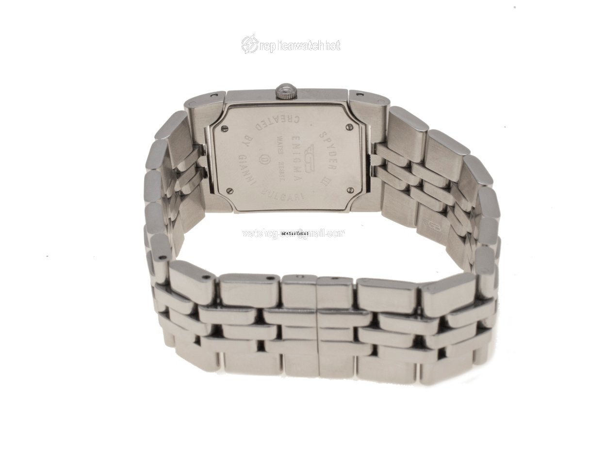 Bulgari Mens watch Unisex Quartz Steel Enigma SPYDER III By Gianni Bulgari Quartz Steel 02.505 3