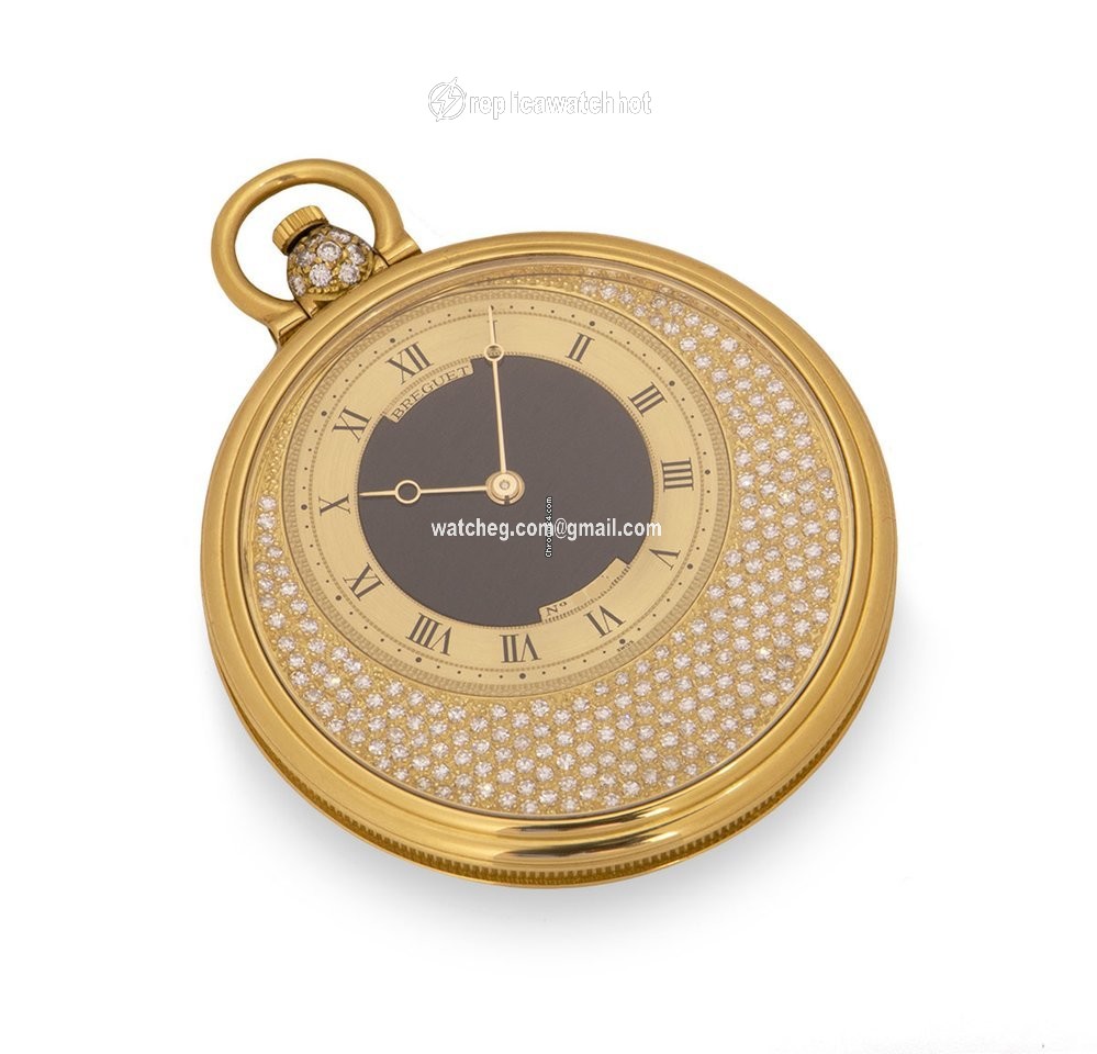 Breguet Mens watch Unisex Manual winding Yellow gold Breguet Pocket Watch 1730BA 3