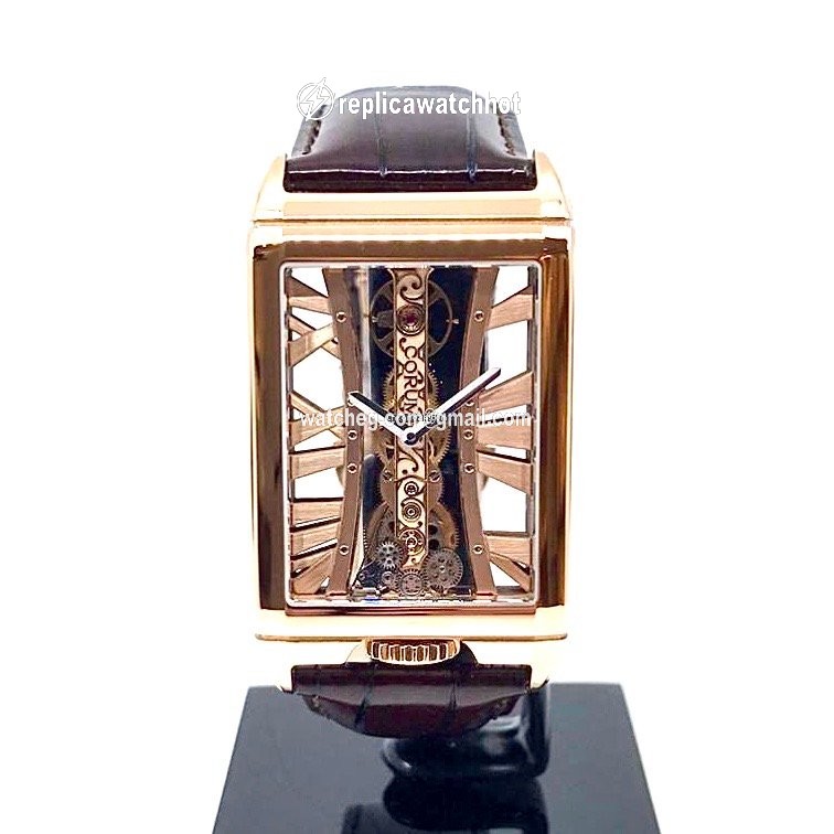 Corum Golden Bridge Mens watch Unisex Manual winding Rose gold B113 03044 3