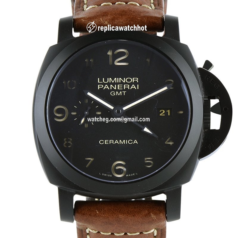 Panerai Luminor 1950 3 Days GMT Automatic Mens watch Unisex Automatic Ceramic PAM 00441 3