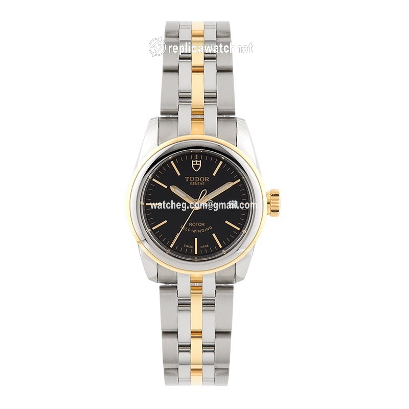 Tudor Glamour Date Womens watch Automatic Gold Steel 51003 3
