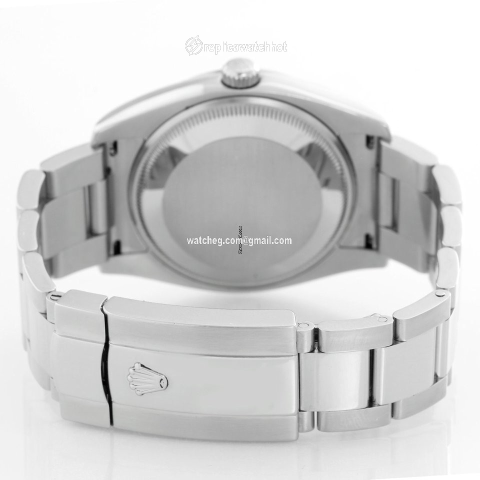 Rolex Oyster Perpetual Date Mens watch Unisex Steel Automatic 115210 3