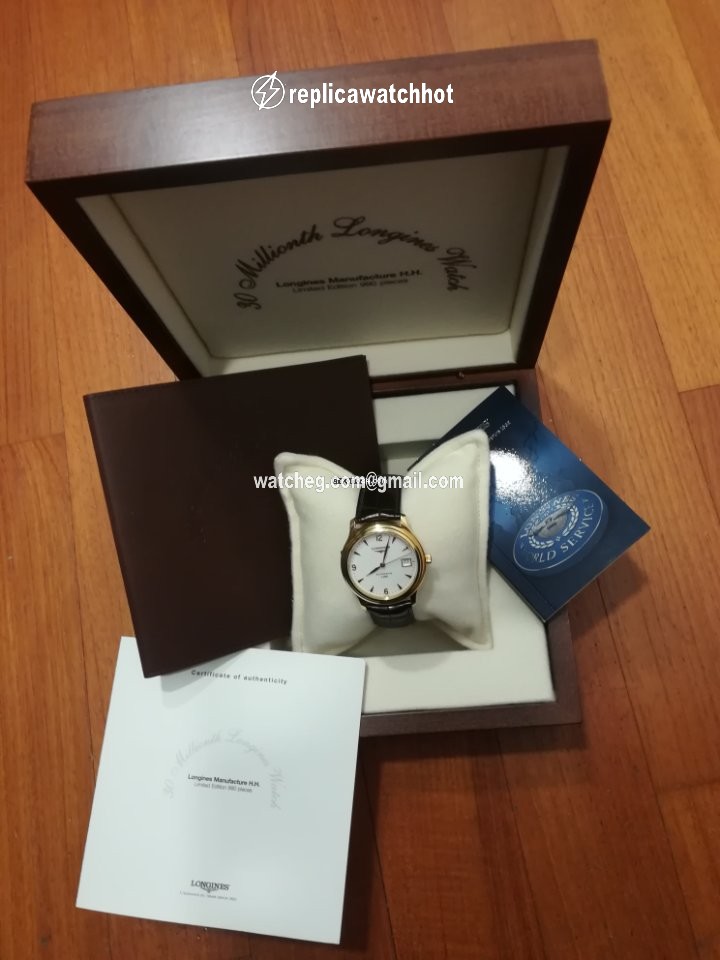 Longines Mens watch Unisex Automatic Yellow gold L2.630.6 3