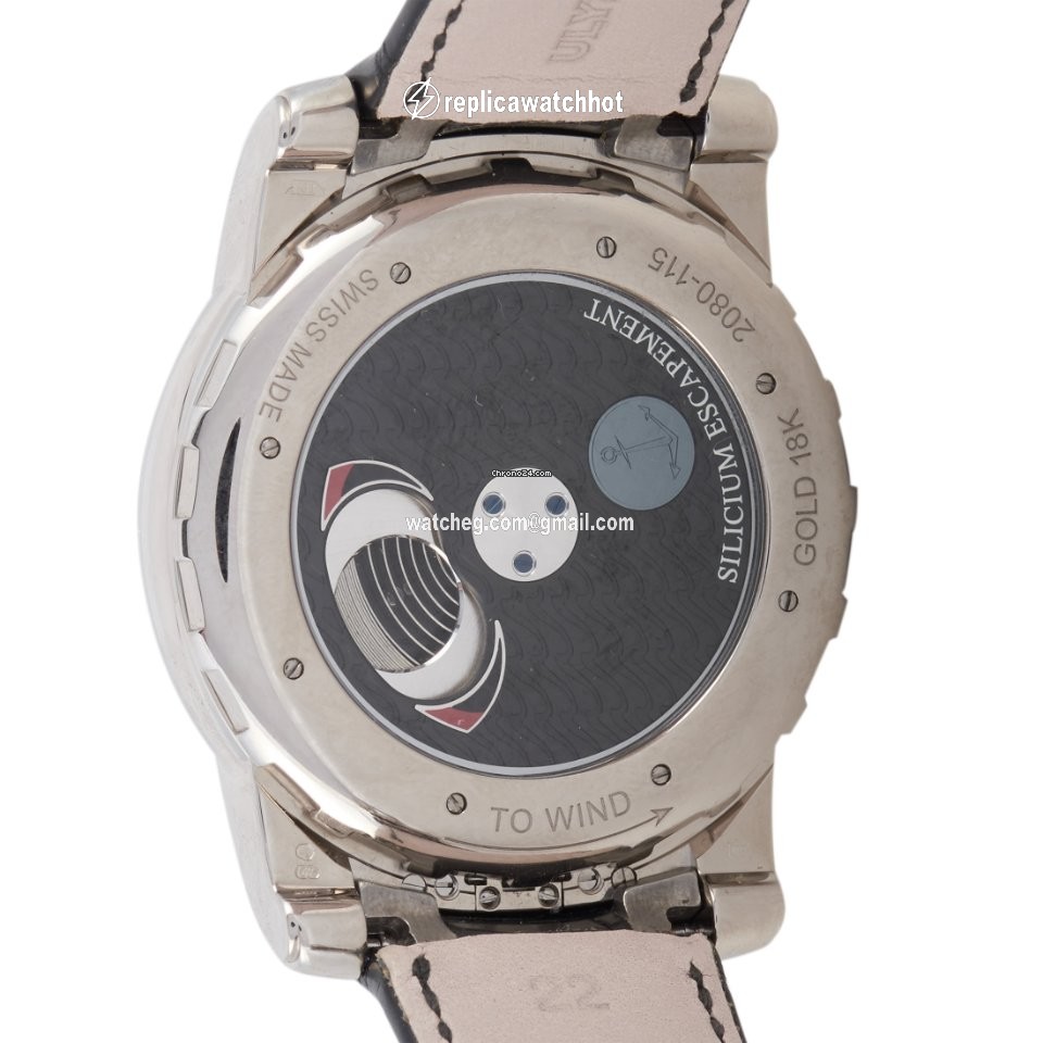 Ulysse Nardin Freak Mens watch Unisex Manual winding White gold 2080-115 3
