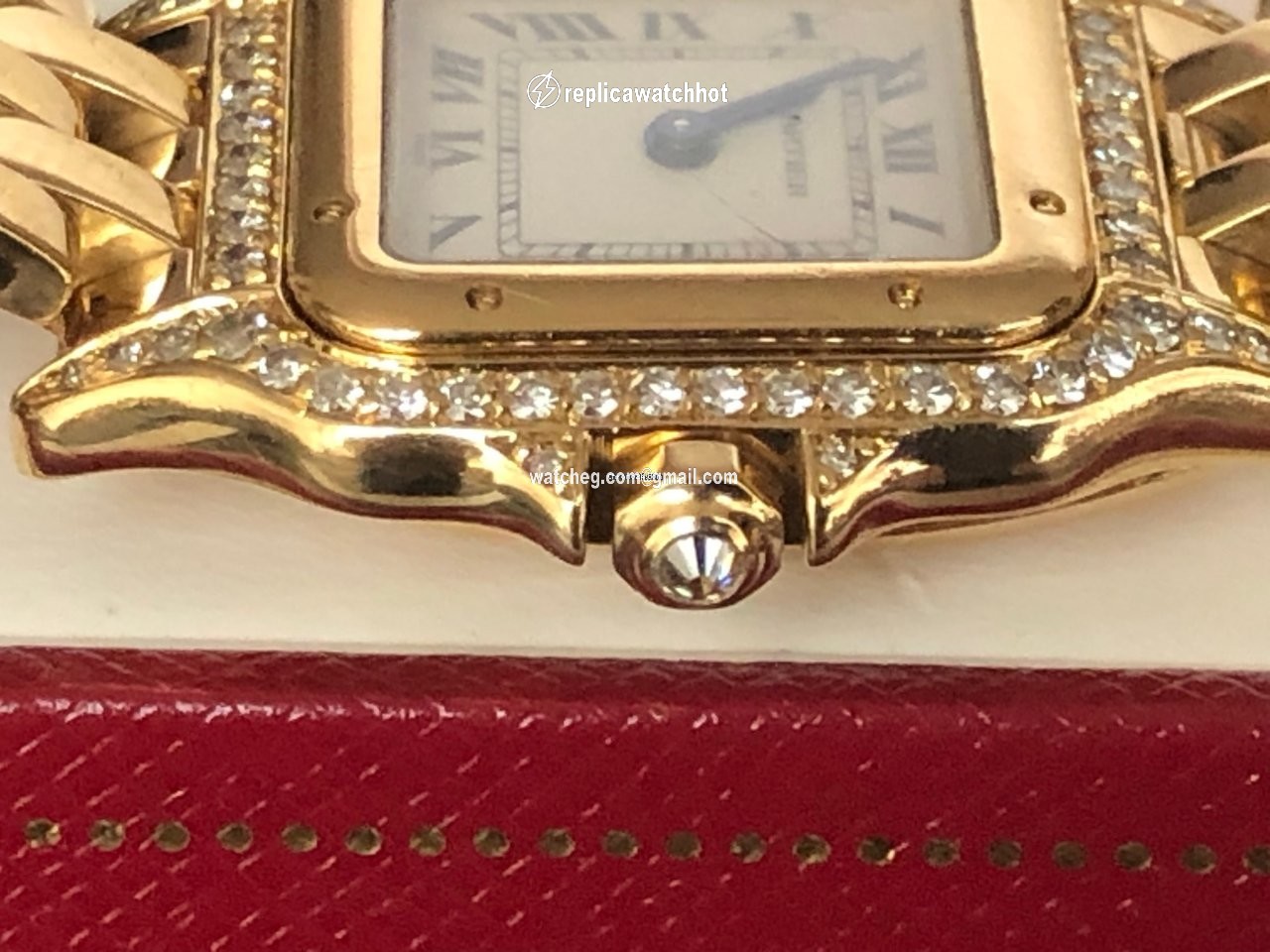Cartier Panthere Womens watch Quartz Yellow gold 866919 3