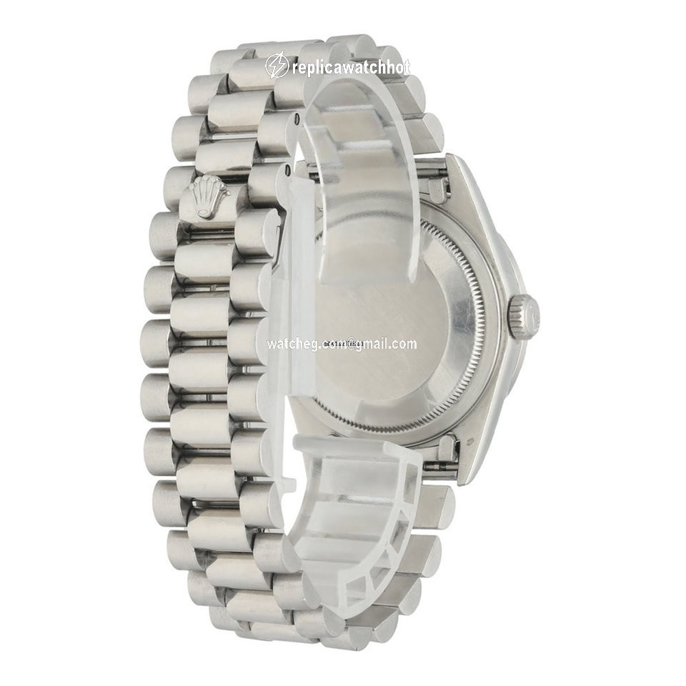 Rolex Day-Date 36 Mens watch Unisex Platinum Automatic 18346 3