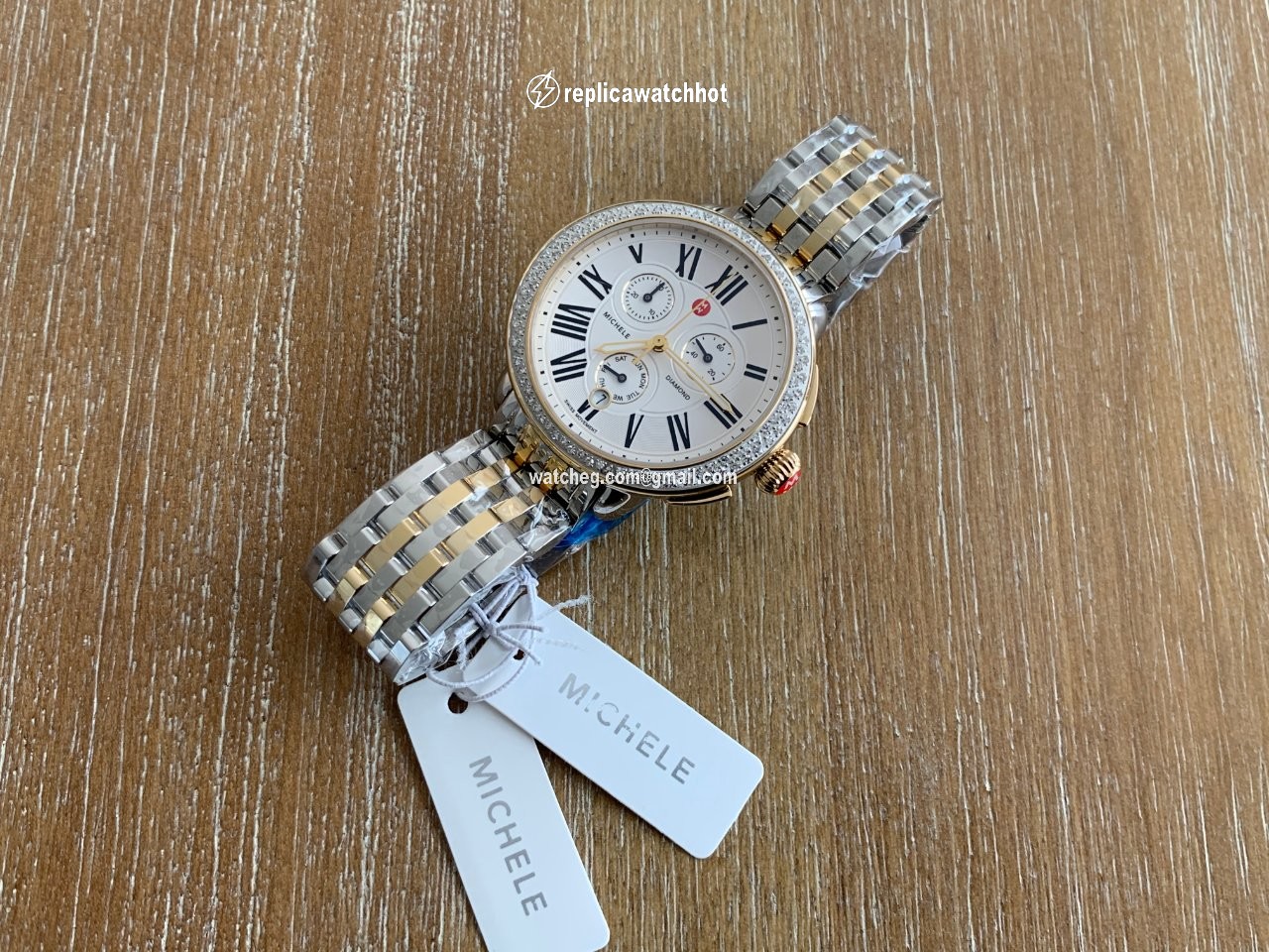 Michele Serein Womens watch Quartz Steel Michele Serein Two-tone MWW21A000008 3