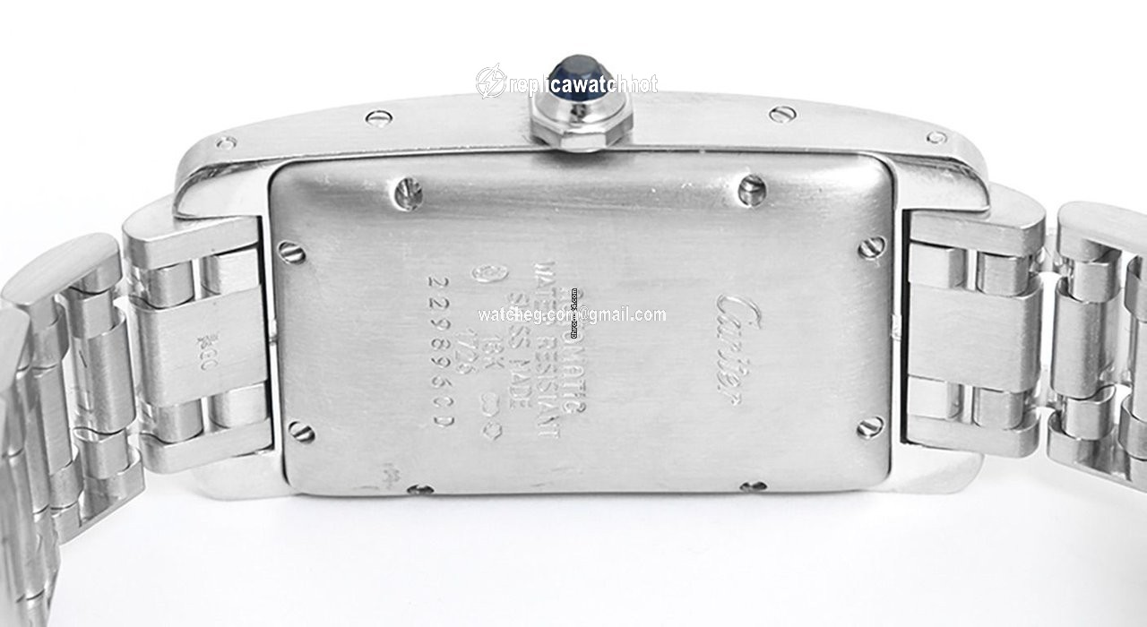 Cartier Tank Americaine Mens watch Unisex Automatic White gold W26036L1 1726 3