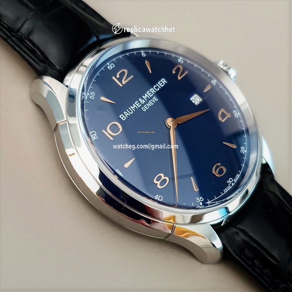 Baume & Mercier Clifton Mens watch Unisex Quartz Steel 10420 3