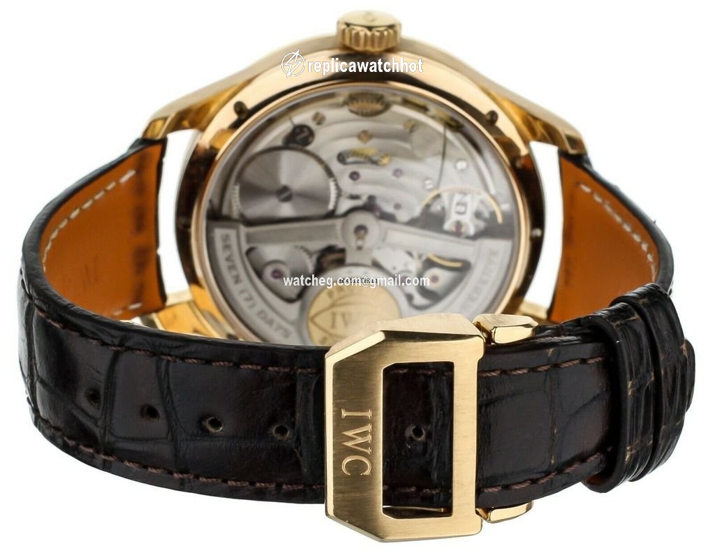 IWC Portuguese Perpetual Calendar Mens watch Unisex Automatic Rose gold IW502119 3