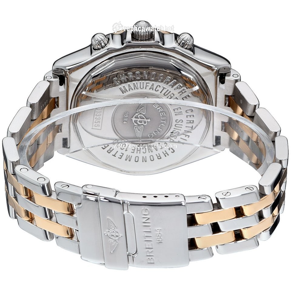 Breitling Crosswind Racing Mens watch Unisex Automatic Gold Steel D13355 3