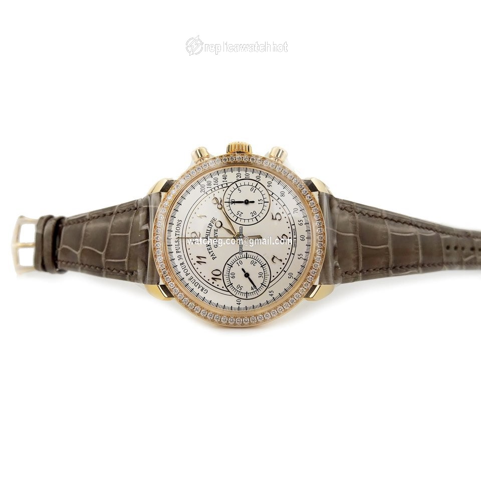Patek Philippe Chronograph Womens watch Manual winding Rose gold 7150 250R-001 3