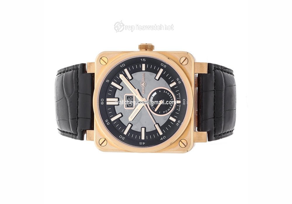 Bell & Ross BR 03-90 Grande Date et Reserve de Marche Mens watch Unisex Automatic Rose gold BR0390-PINKGOLD 3