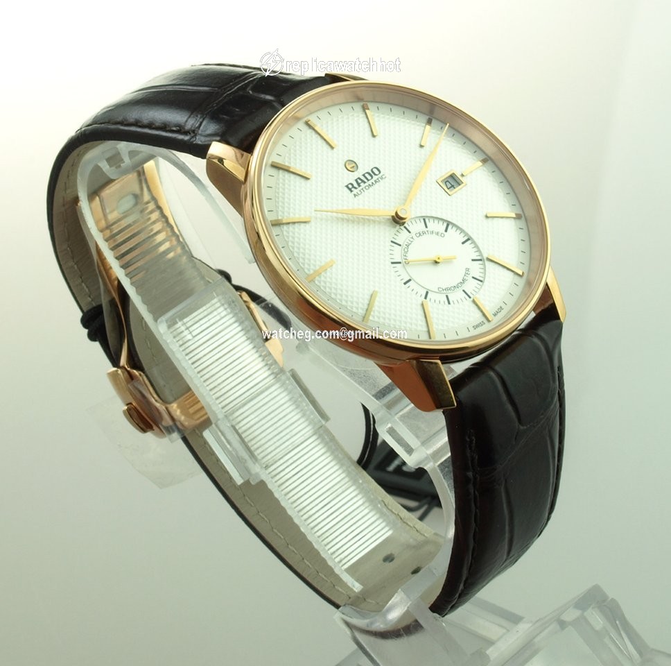 Rado Coupole Mens watch Unisex Automatic Gold Steel R22881025 3