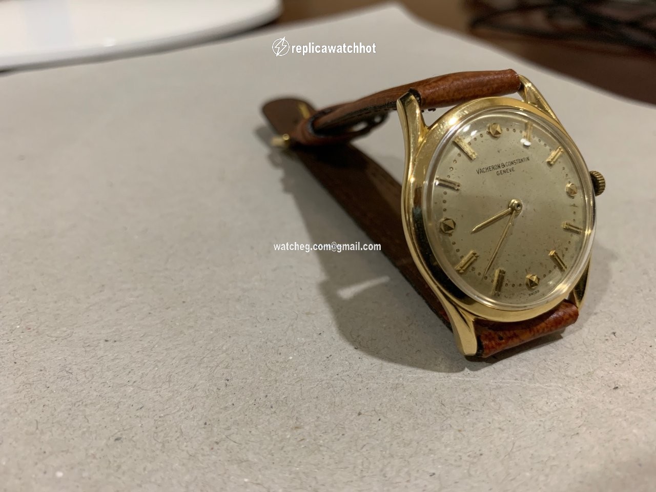 Vacheron Constantin Patrimony Mens watch Unisex Manual winding Yellow gold 6136 3