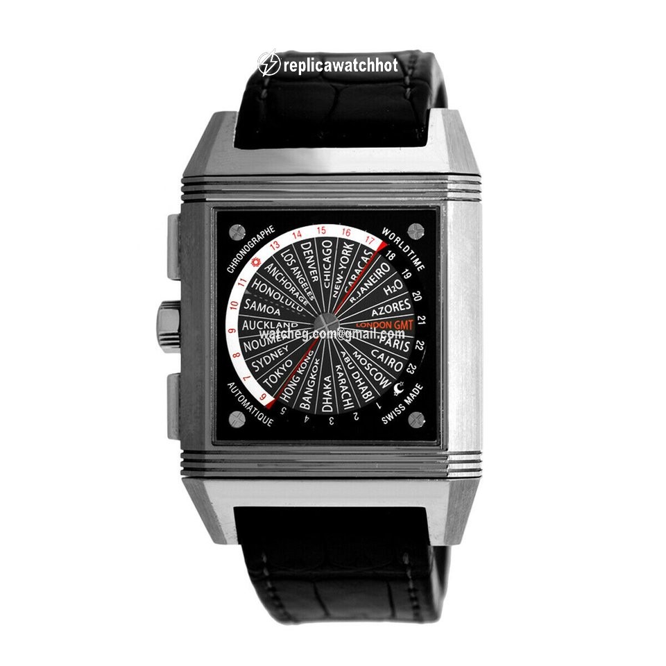 Jaeger-LeCoultre Reverso Squadra World Chronograph Mens watch Unisex Automatic Titanium 231.T.50 3